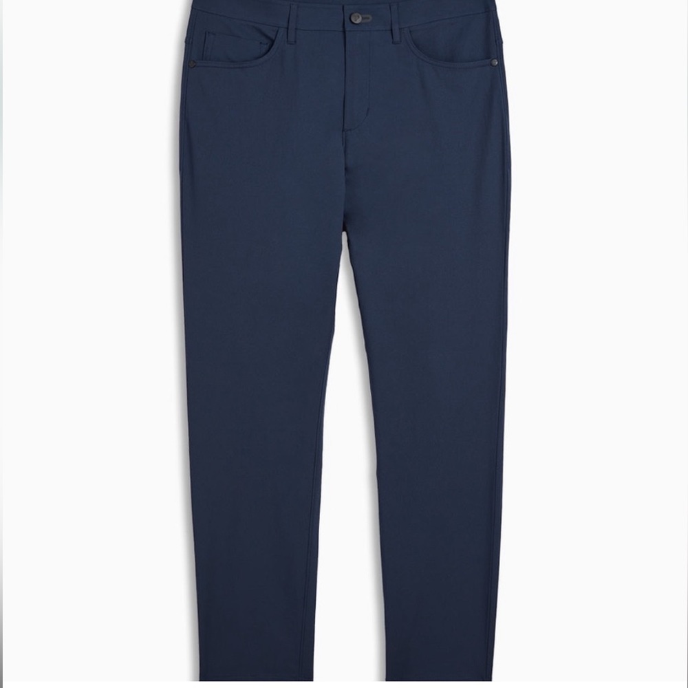 Public Rec Pants Mens 40X30 Navy Blue Workday 2.0 Chino Stretch Straight $128